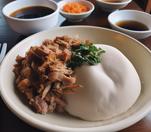 Nshima & pork