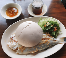 Nshima & boiled fish