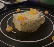 Sugar Free Coconut Three Milk Cake
