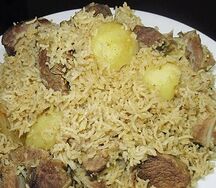 Beef pilau