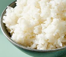Plain rice