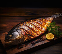 Grilled fish