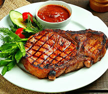 Charcoal Grilled Pork Chops (Sharing Meal)