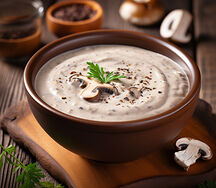 Creamy mushroom