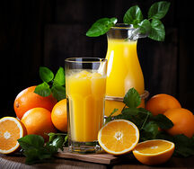 Freshly squeezed juice