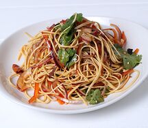 Овощной салат с тофу