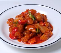 Свинина в ананасовом соусе