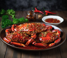 Crabs With Chinese Sauce