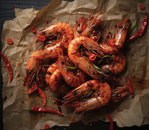 Pepper Salted Prawns