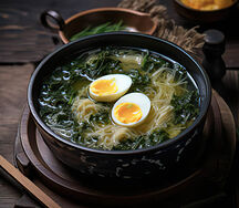 Seaweed & Egg Soup