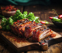 Pork Belly With Chilli Sauce