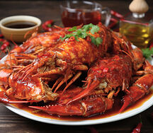 Cray Fish With Chili Sauce