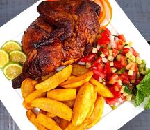 Chicken & chips