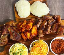 Rice with T-bone