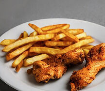 Chicken and chips