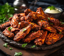 Tandoori wings