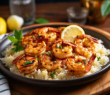 Lemon Butter Prawns