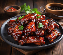 BBQ Sticky Wings
