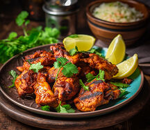 Chilly Garlic Chicken Tikka