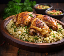 Chicken Schezwani Rice