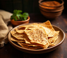 Roasted Papad