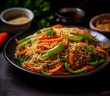 Veg Hakka Noodles