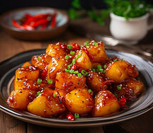 Honey Chilli Potato