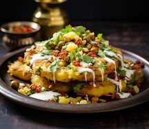 Aloo Tikki Chaat