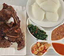 T-bone & nshima