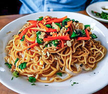 Schezwan noodles