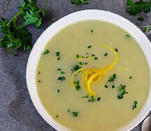 Lemon coriander soup