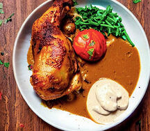 Roasted Chicken Masala