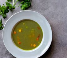 Coriander soup