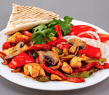 Chicken fajita oven