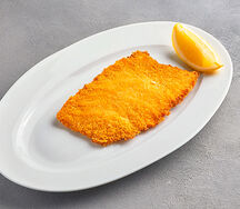 Crumbed fish fillet