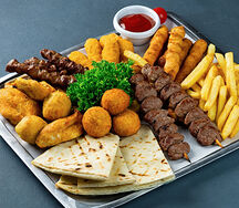 Fox & hound platter