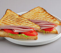 Ham, cheese & tomato