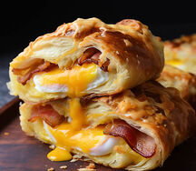 Bacon, Cheese & Egg Roll