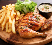Chicken with Chips