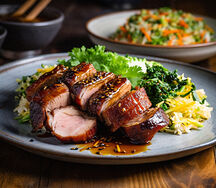 Pork with Nshima
