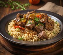 Rice and Beef Stew
