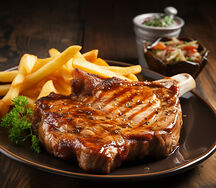 Pork Chops & Chips
