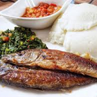 Nshima with fish