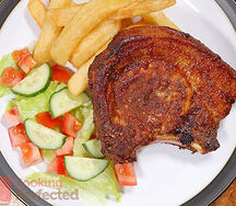 Pork and chips