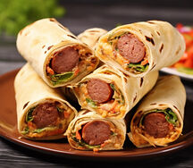 Sausage Sharwama