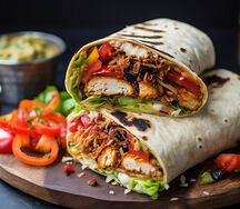 Fajita Chicken Wrap