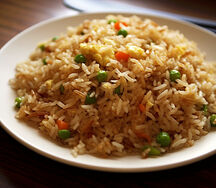 Plain fried rice