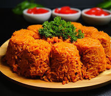 Plain jollof rice