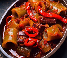 Peppered pomo