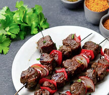 Beef kebabs